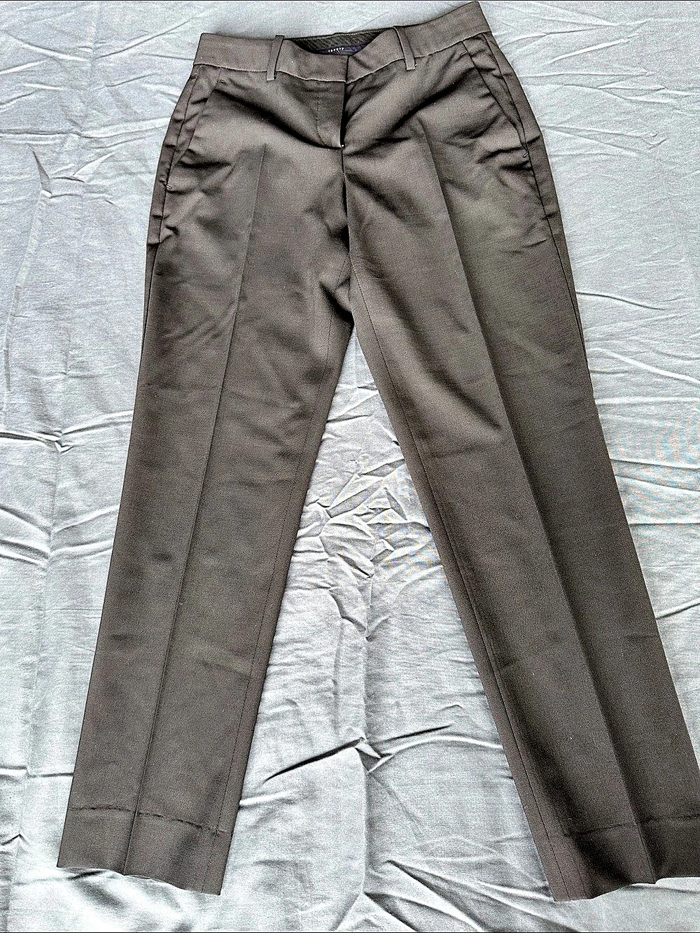 Theory Tetra 2B Edition Wool Trousers in Black Size 00 Like New
